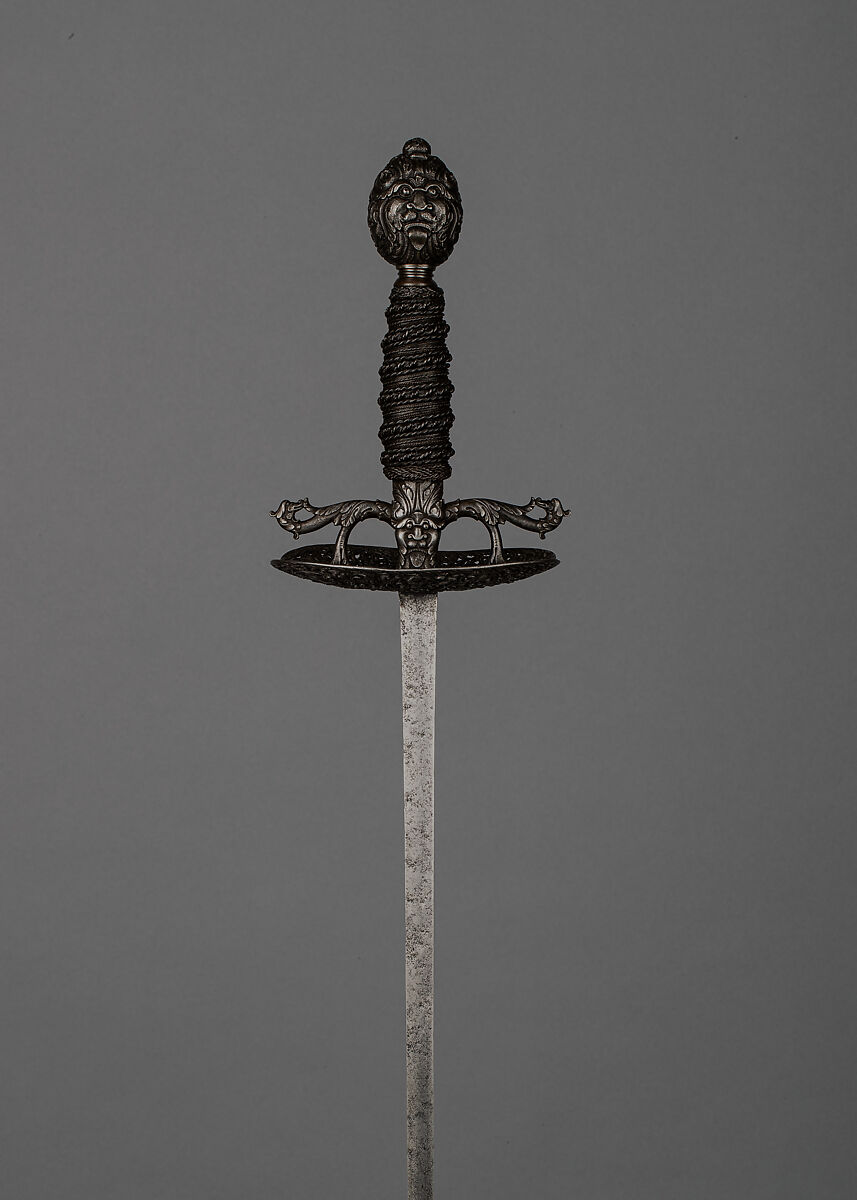 Rapier, Steel, wood, Italian, Brescia 