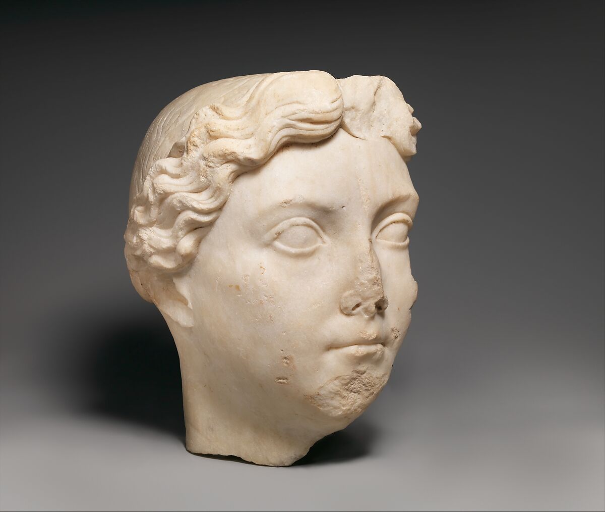 Marble portrait of Livia, Marble, Roman 
