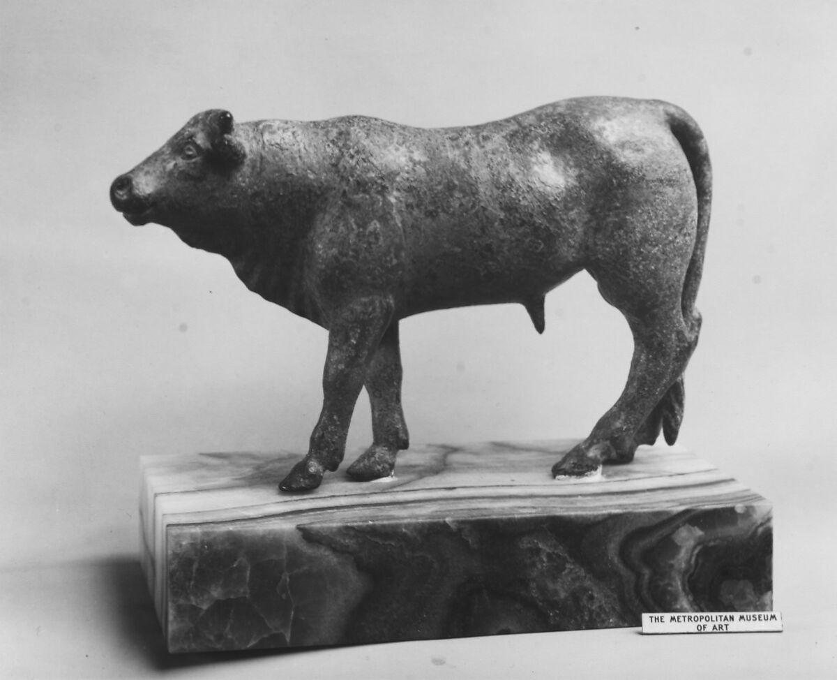 Bronze bull, Bronze, Greek 