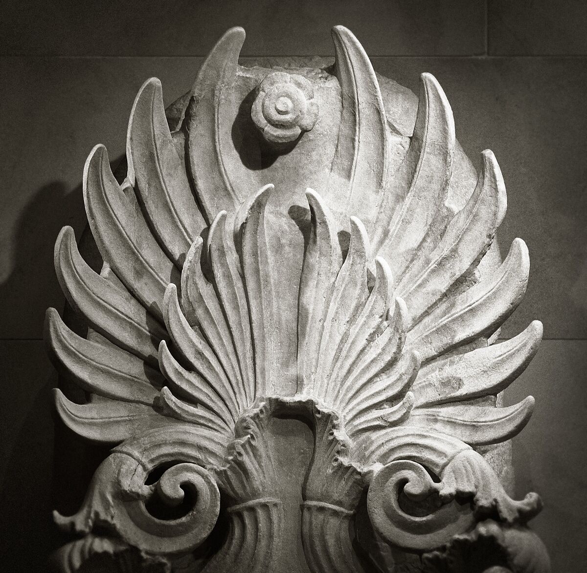 Marble akroterion, Marble, Greek, Attic