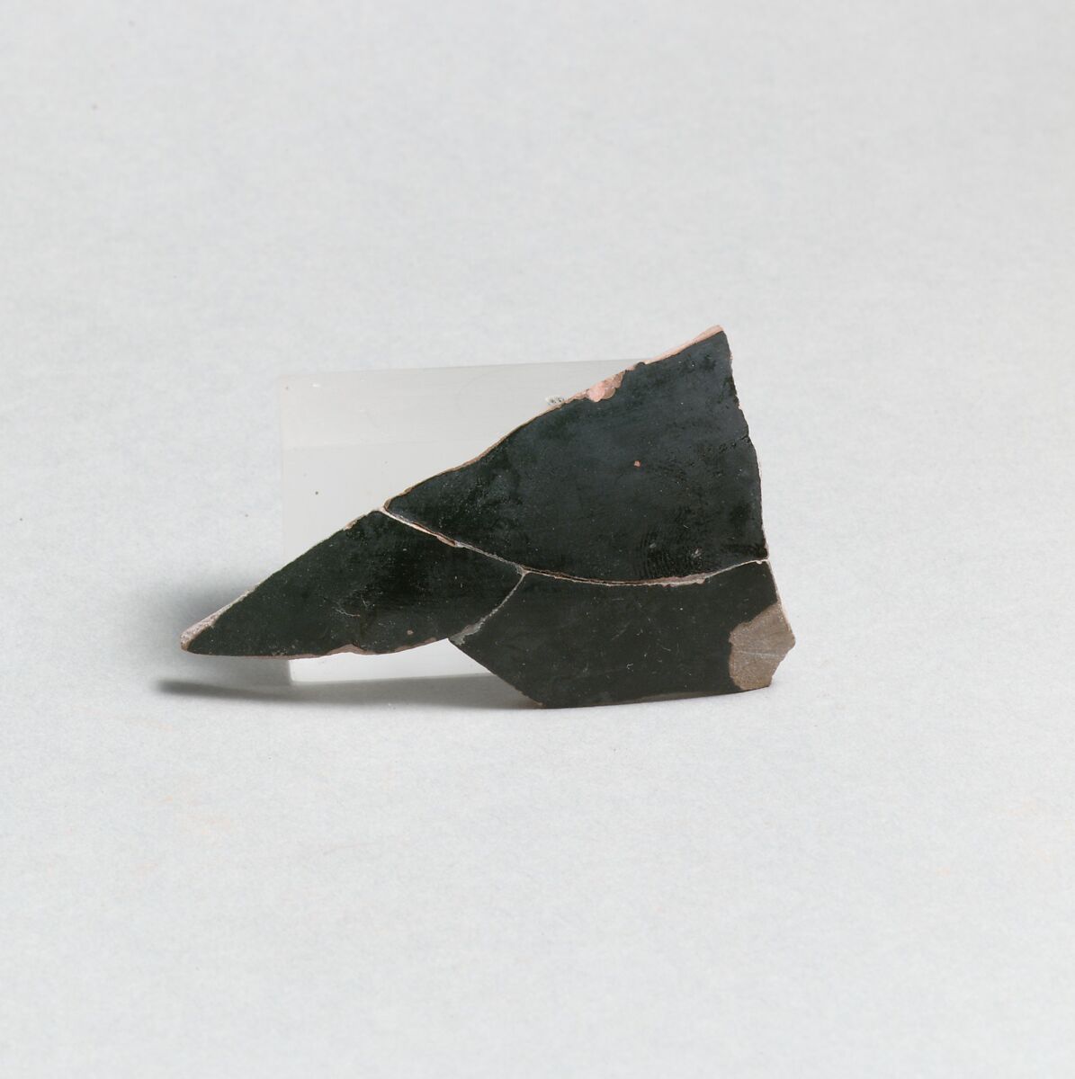 Kylix Fragment, Attributed to the Carlsruhe Painter, Terracotta, Greek, Attic