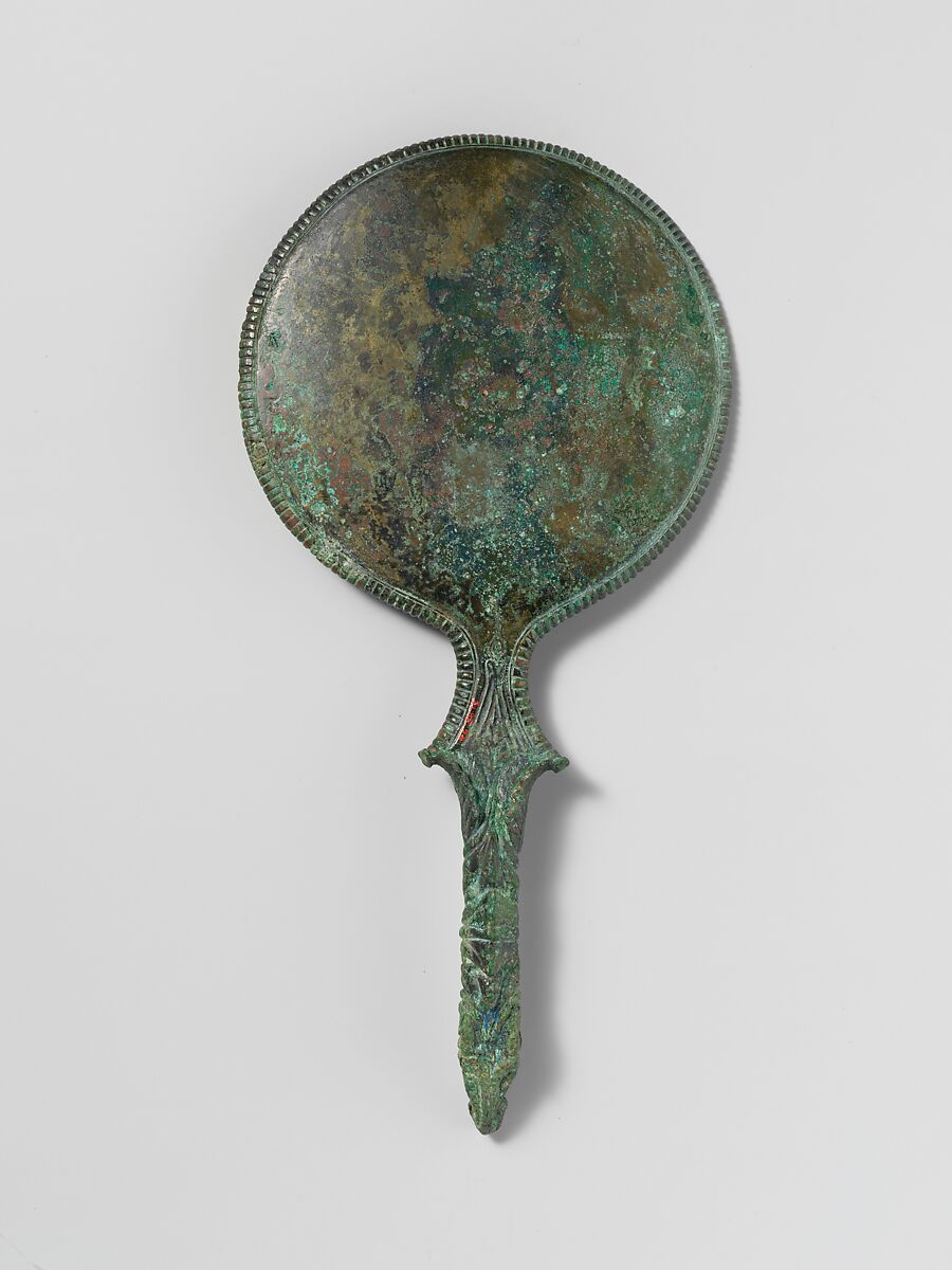 Bronze mirror, Bronze, Etruscan