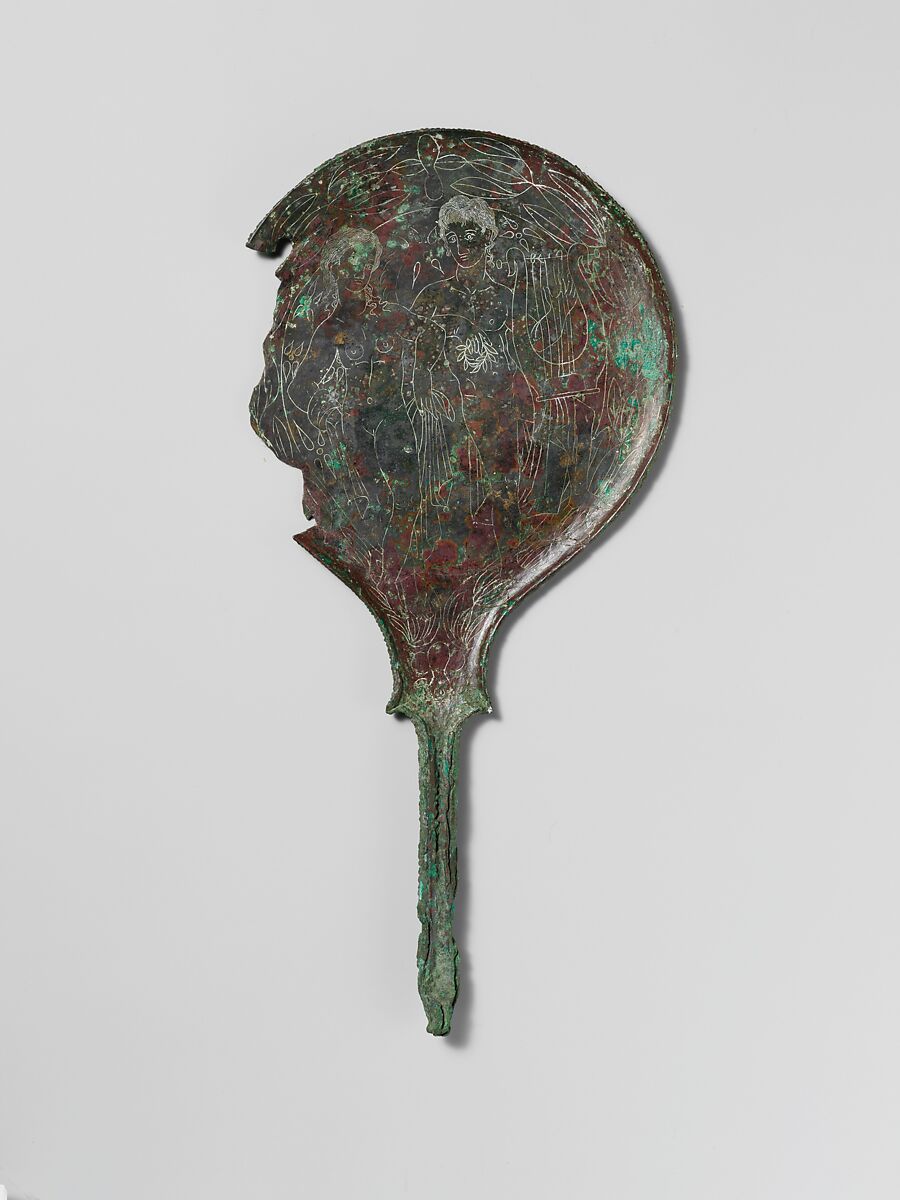 Bronze mirror, Bronze, Praenestine 