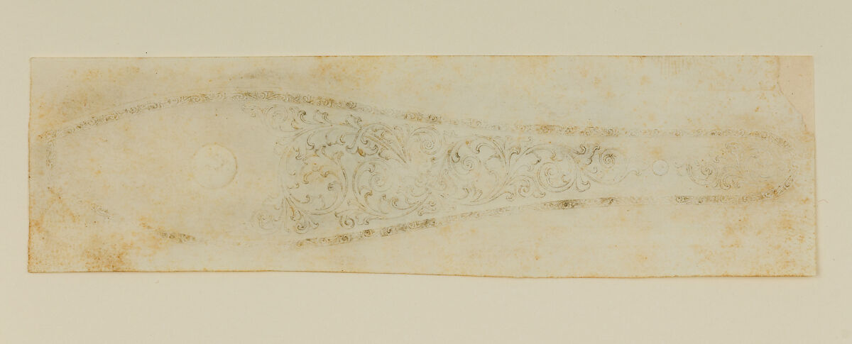 Twenty-Five Inked Impressions (or "Pulls") of Engraved Firearms Ornament, 2002.233.2–24, .26: Gustave Young (American (born Germany), Benshausen, Thuringia 1827–1895 Springfield, Massachusetts), Ink on paper, American and German