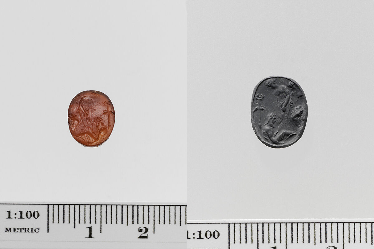 Carnelian ring stone, Carnelian, Roman