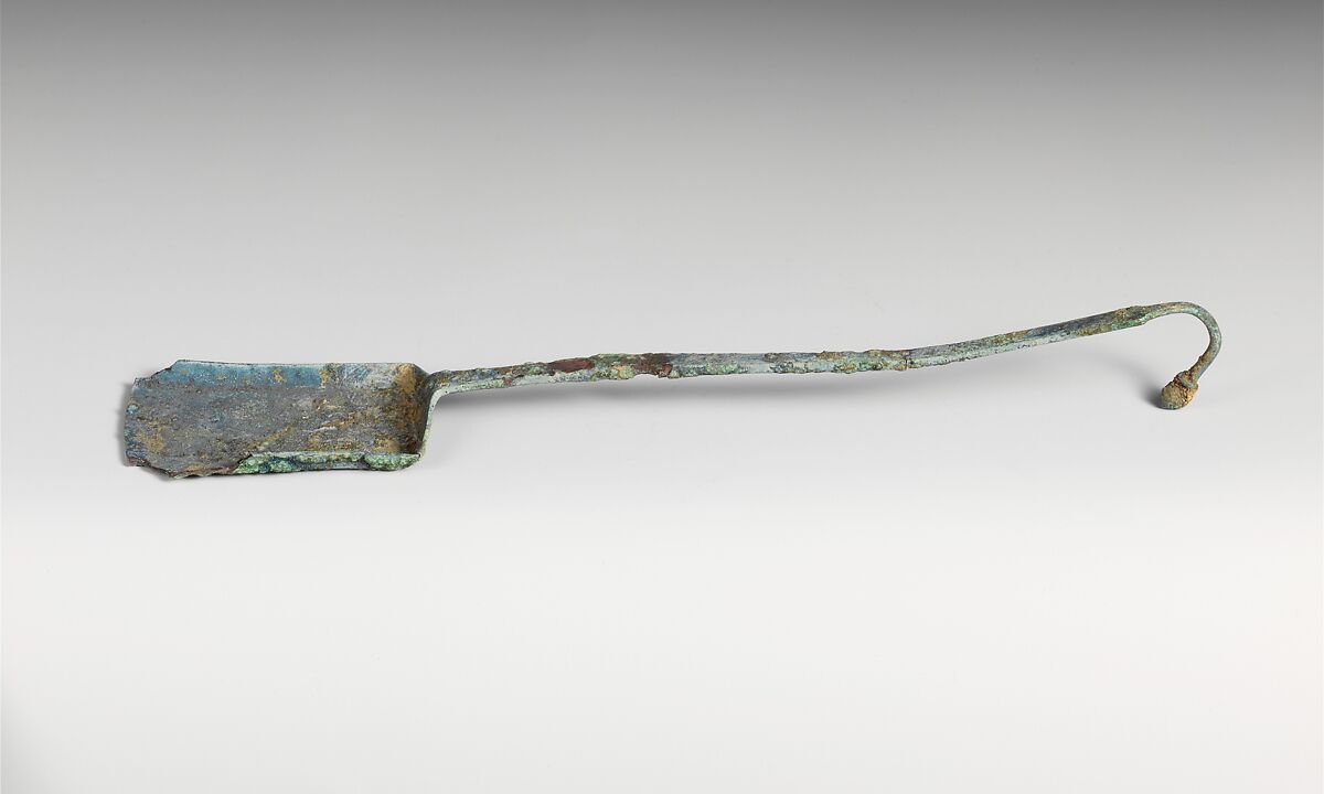 Bronze shovel, Bronze, Etruscan 