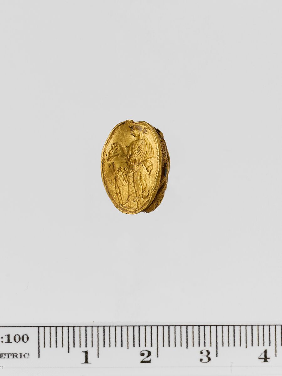 Gold scarab, Gold, Greek 