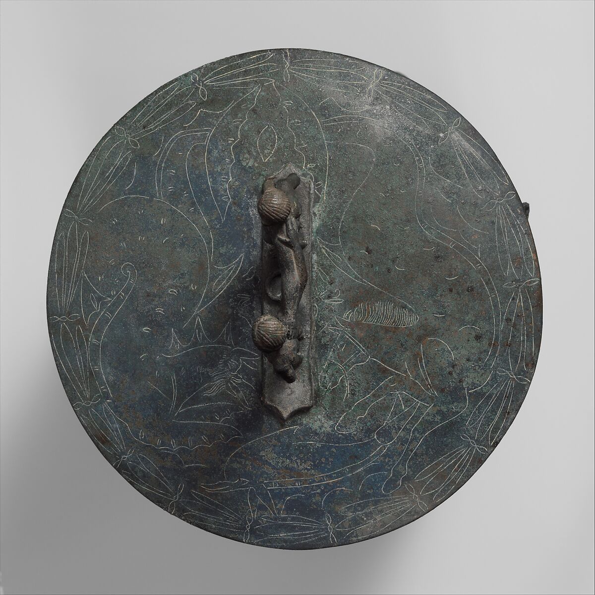 Bronze cista (toiletries box), Bronze, Praenestine