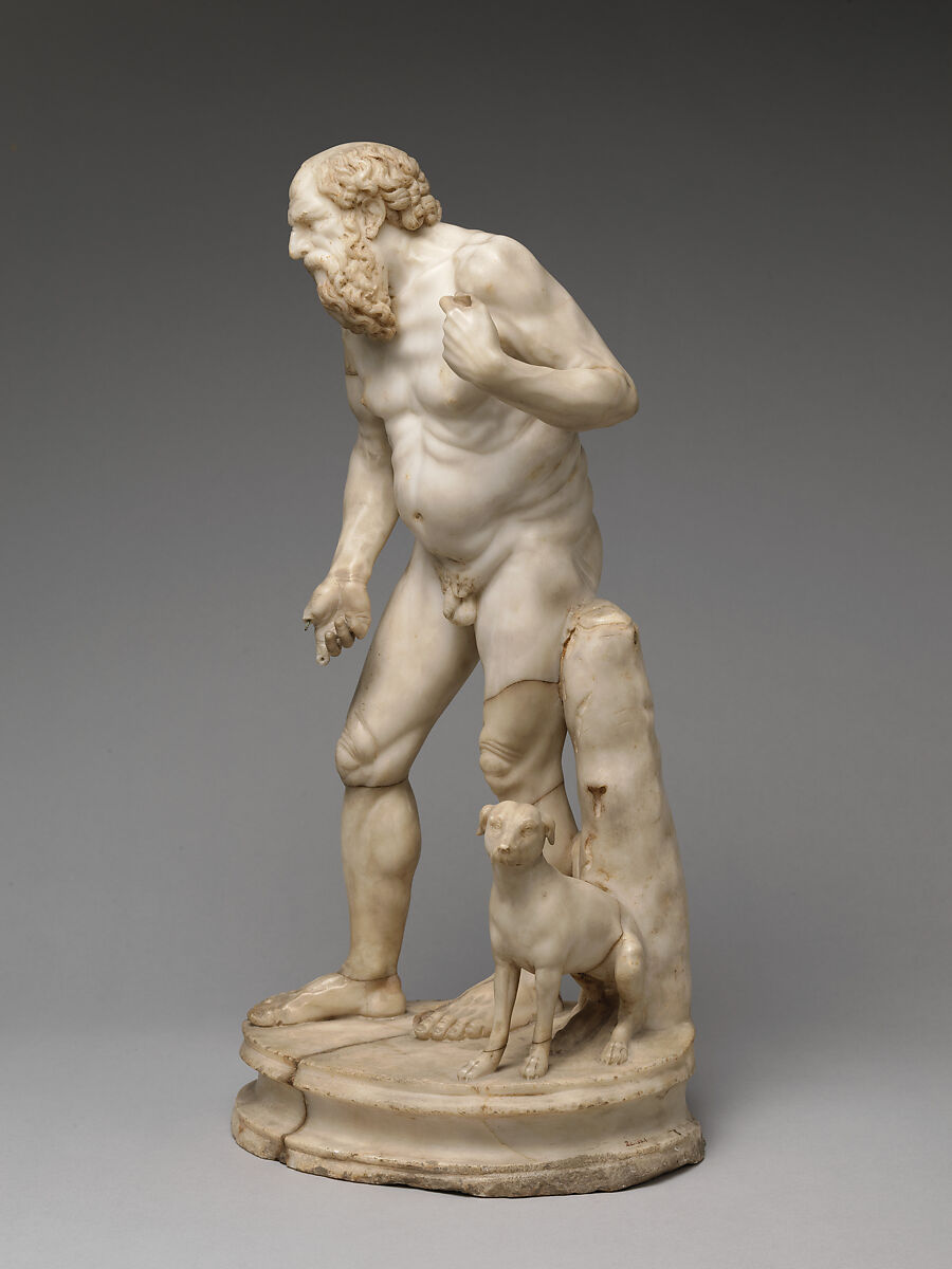 Marble statue of Diogenes, Marble, Roman