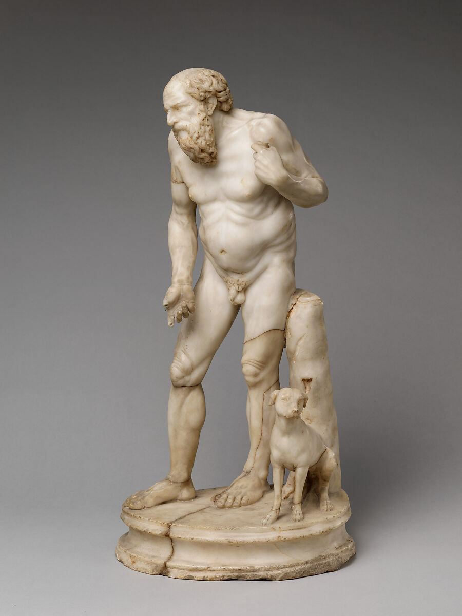 Marble statue of Diogenes, Marble, Roman