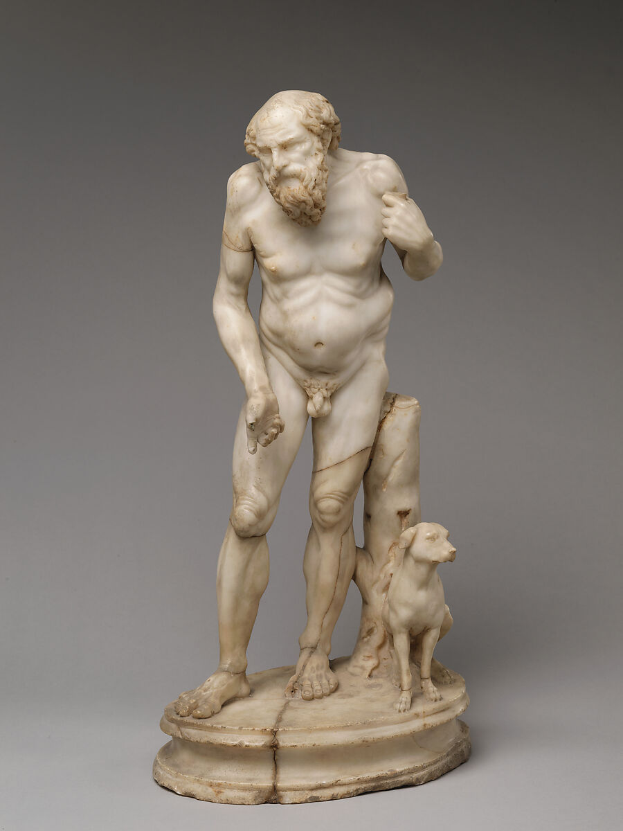 Marble statue of Diogenes, Marble, Roman