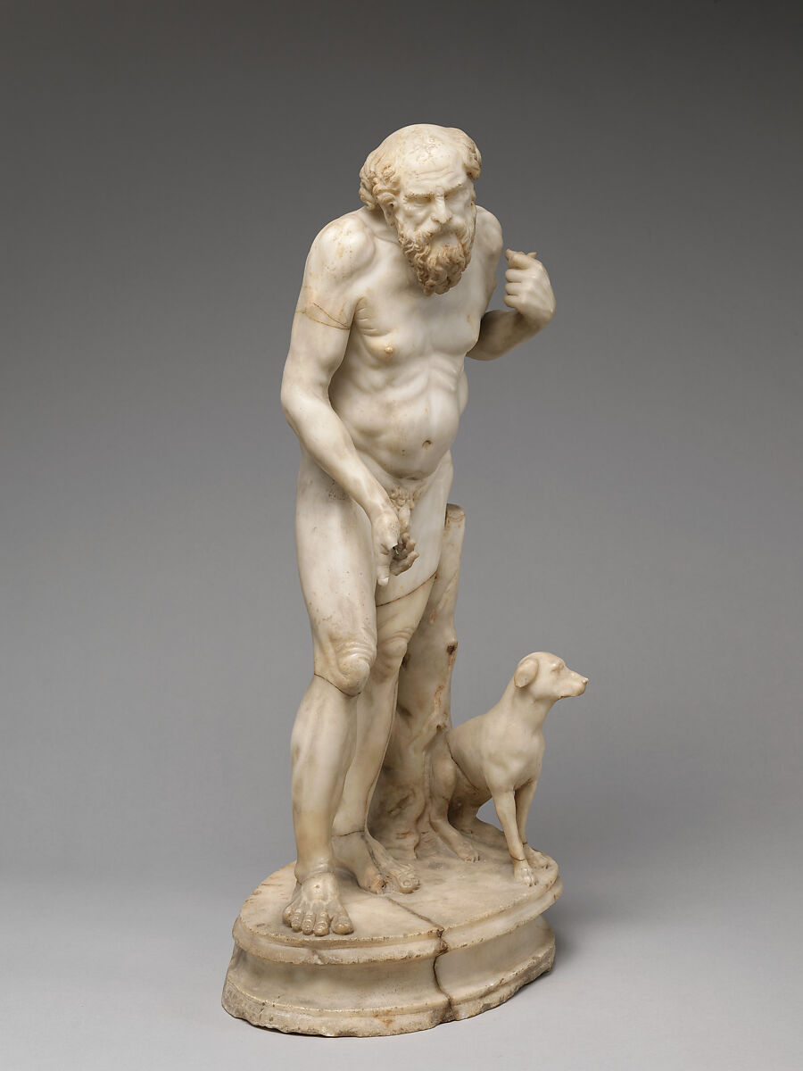 Marble statue of Diogenes, Marble, Roman