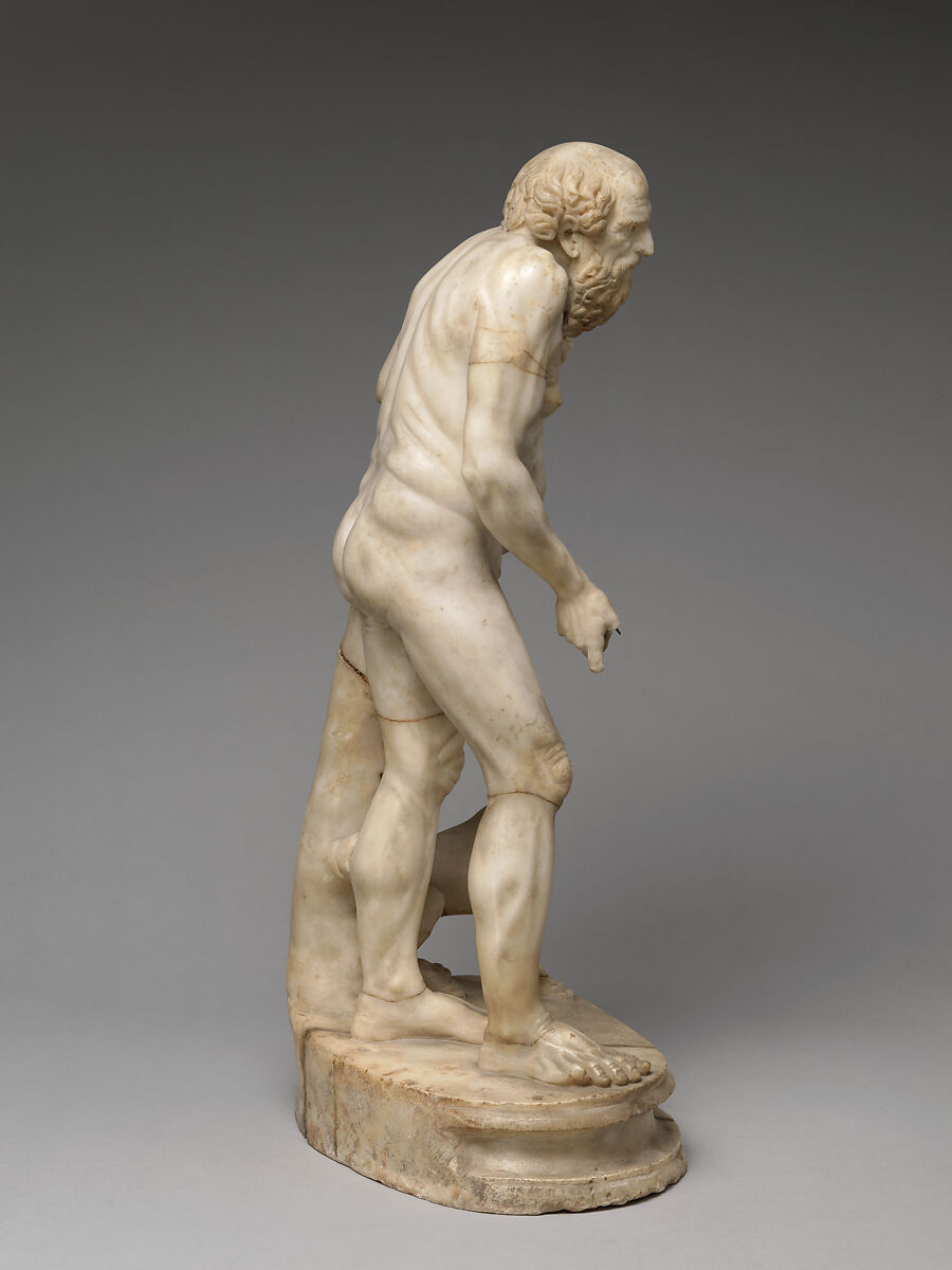 Marble statue of Diogenes, Marble, Roman