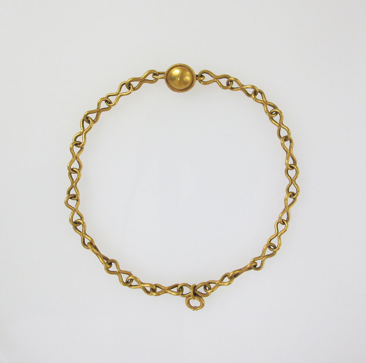 Necklace, chain, Gold, Roman 