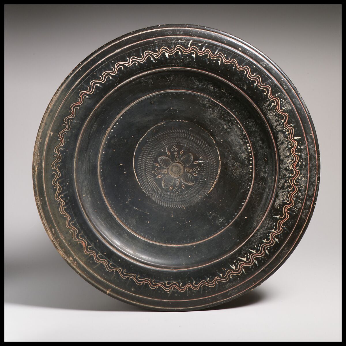 Terracotta dish, Terracotta, Greek, South Italian, Campanian, Teano 