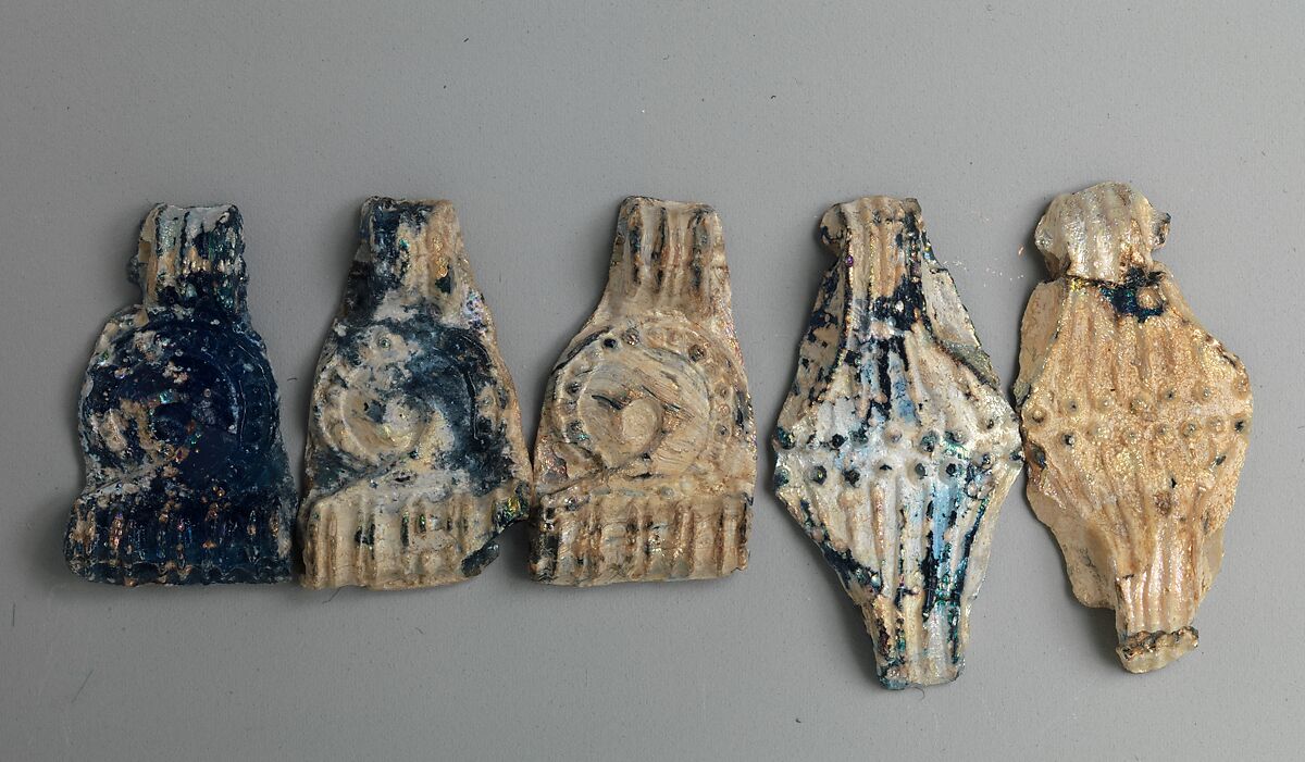 Glass ornaments, Glass, Helladic, Mycenaean