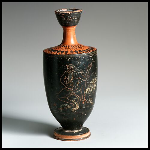 Terracottas lekythos (oil flask)