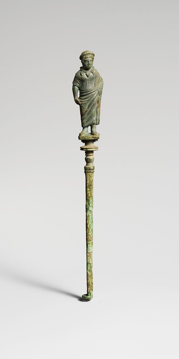 Bronze perfume dipper, Bronze, Etruscan 