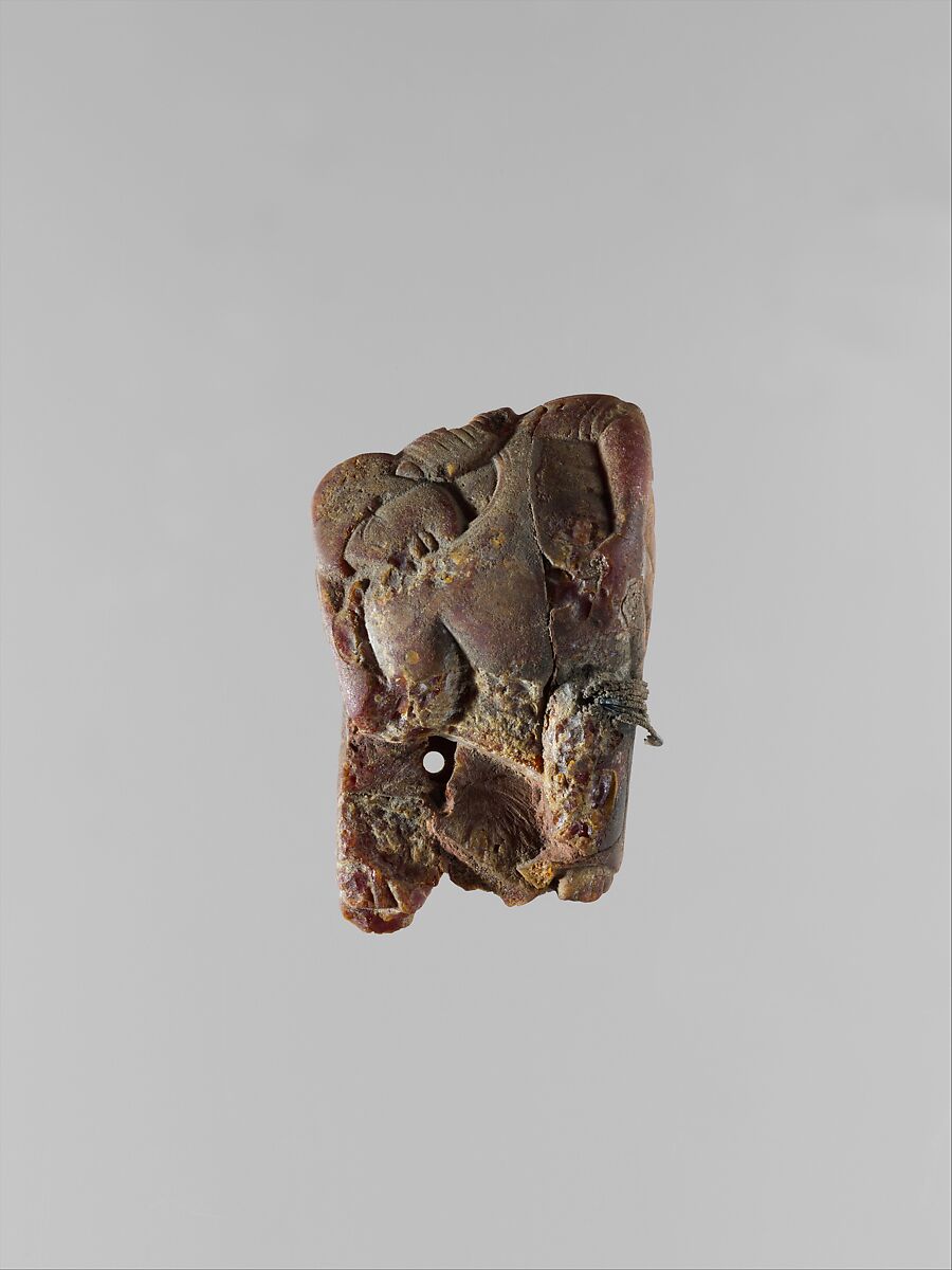 Female figure, Amber, Italic