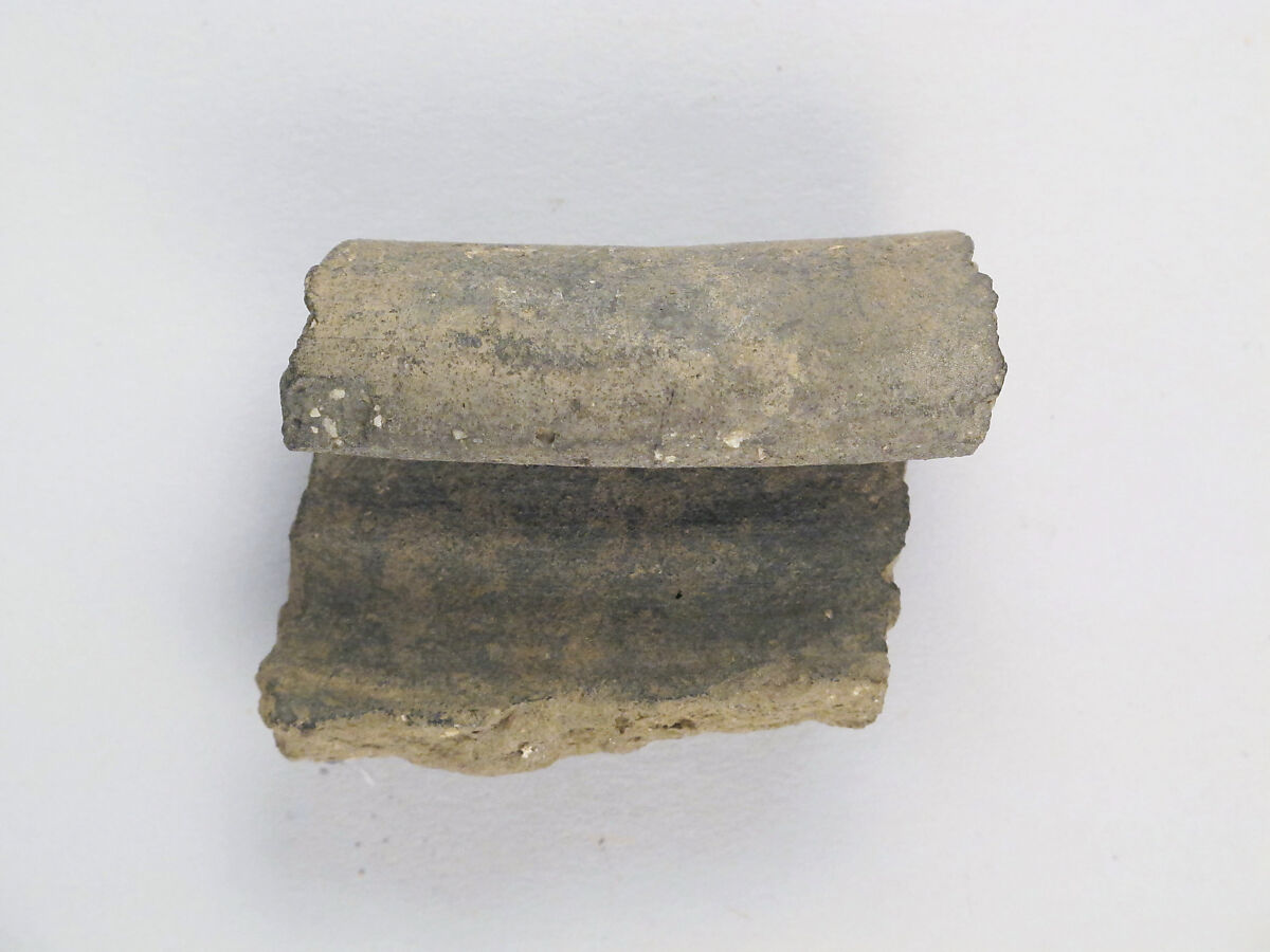 Bowl fragment, Terracotta, Roman 