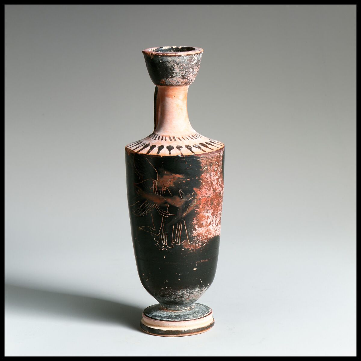 Lekythos, Diosphos Painter, Terracotta, Greek, Attic