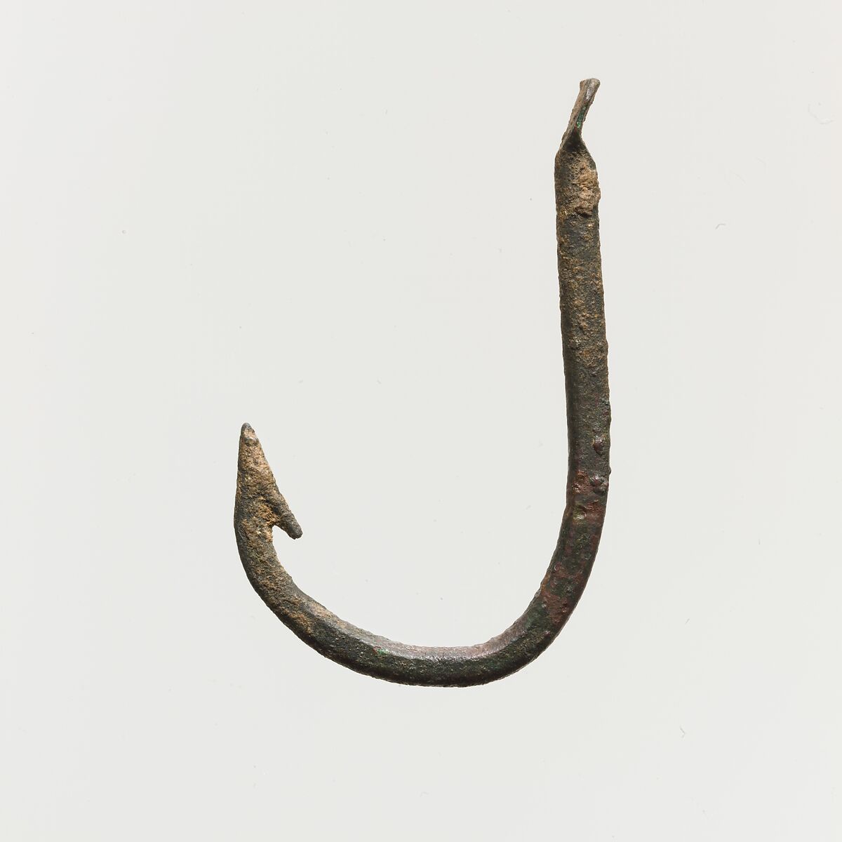Bronze fish hook, Bronze, Minoan 