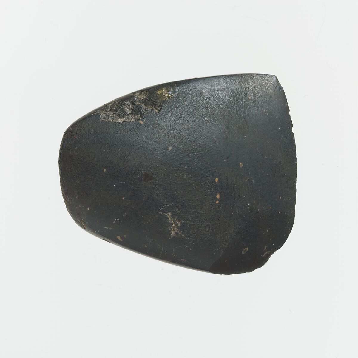 Small pisolitic bauxite axe, Haemaetite, Cretan 