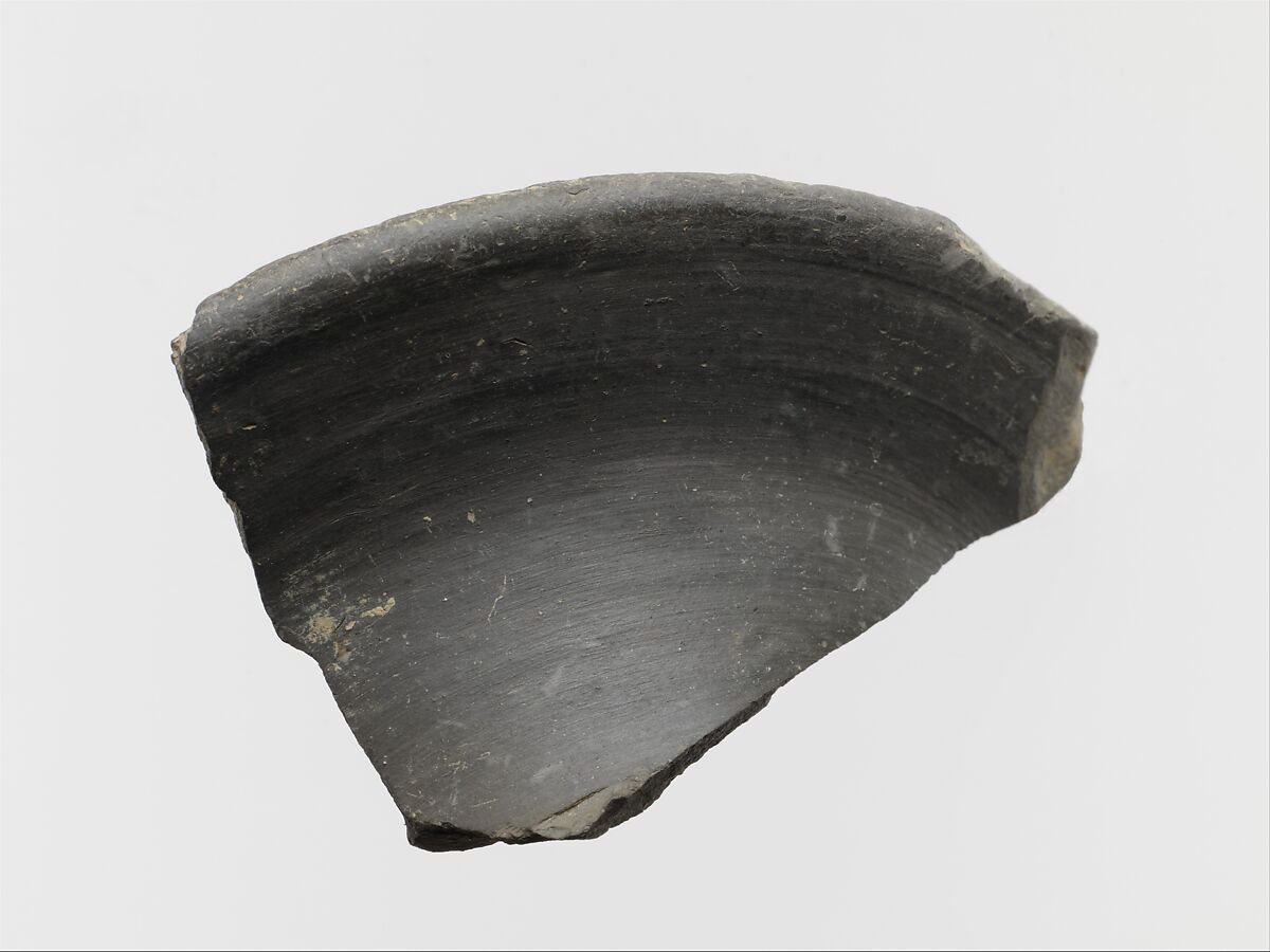 Terracotta rim fragment, Terracotta, Helladic 