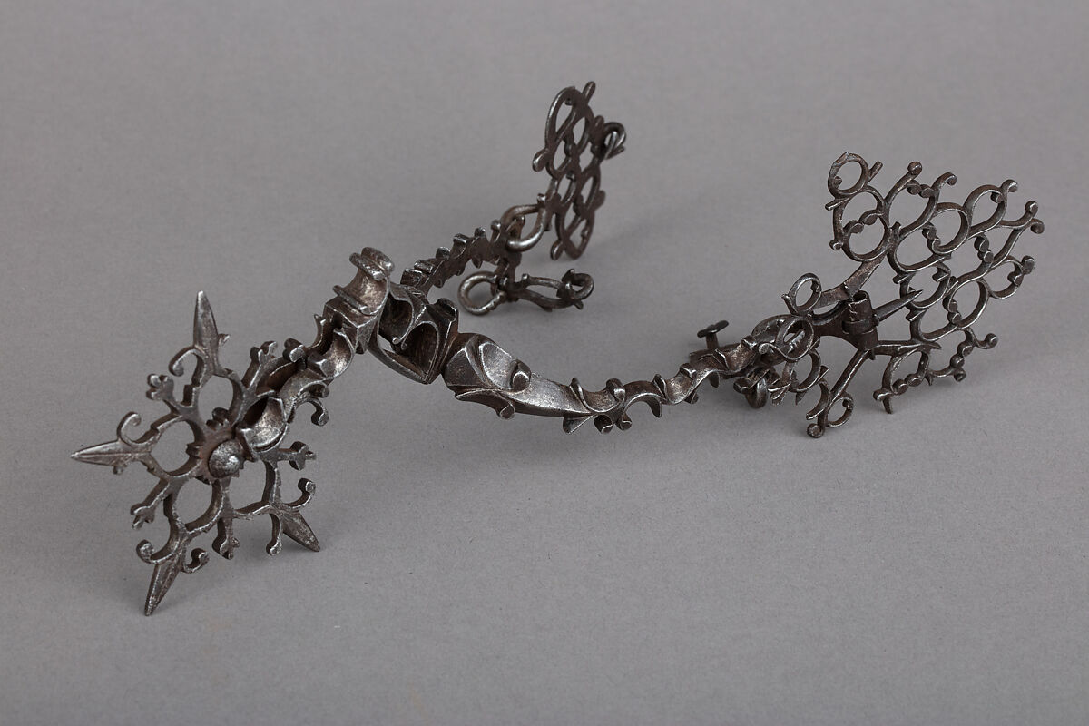 Rowel Spur (Right), Iron alloy, probably Spanish