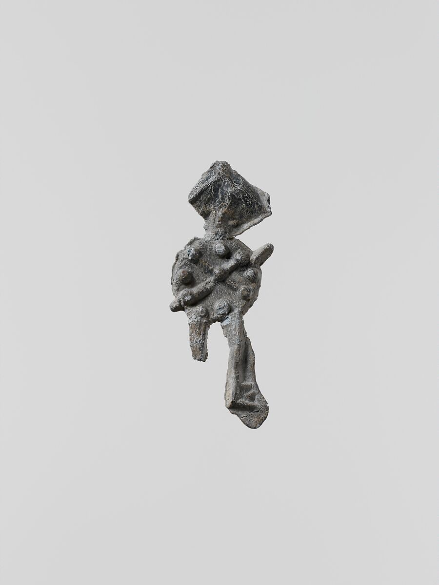 Statuette of a warrior-11, Lead, Greek, Laconian 