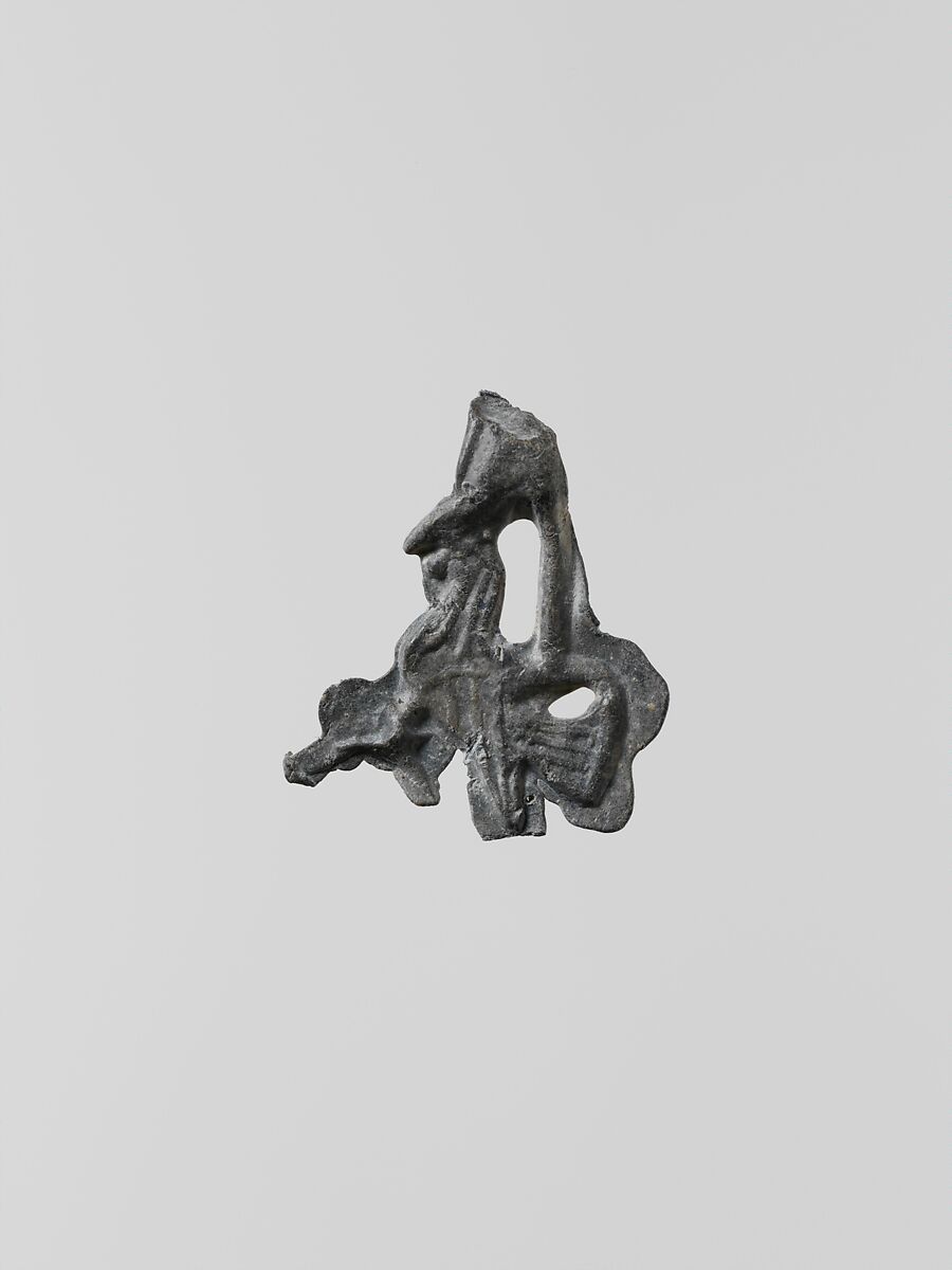 Statuette of a cock, 2?, Lead, Greek, Laconian 