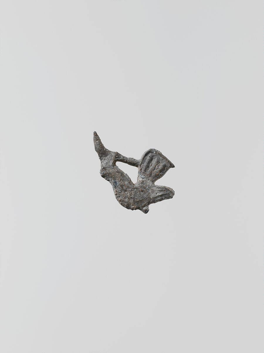 Statuette of a cock, 2?, Lead, Greek, Laconian 