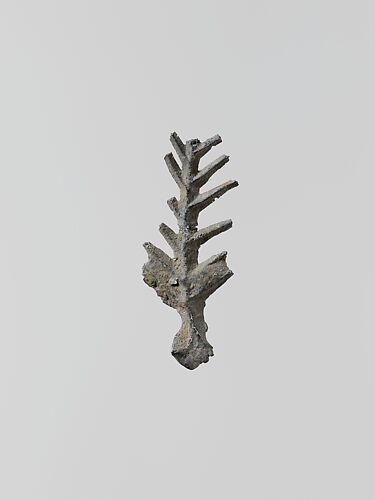 Lead ornament in the form of a branch