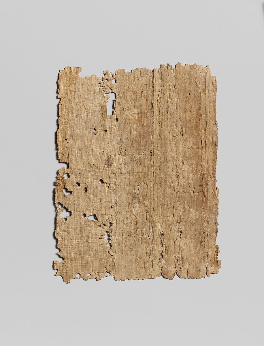Papyrus letter in Greek, Papyrus, Roman, Egyptian