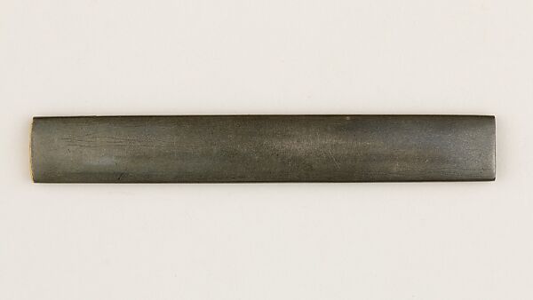 Knife Handle (Kozuka), Copper-silver alloy (shibuichi), gold, copper, Japanese