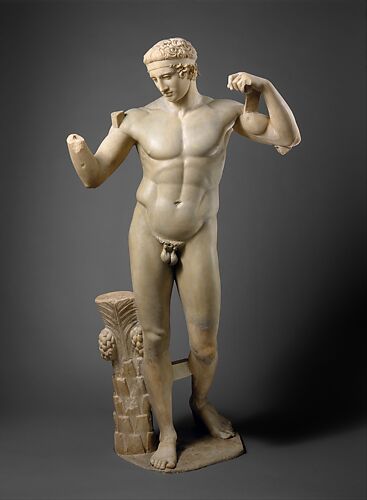 Hercules a statue youthful marble of Lansdowne Heracles
