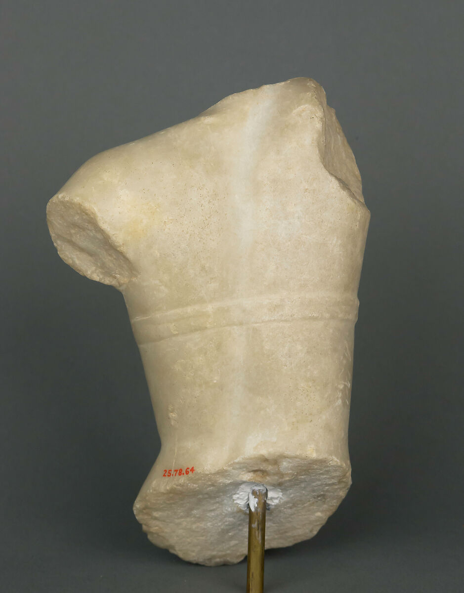 Marble statuette of Aphrodite, Marble, Pentelic ?, Greek