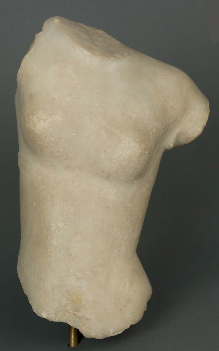 Marble statuette of Aphrodite, Marble, Pentelic ?, Greek 