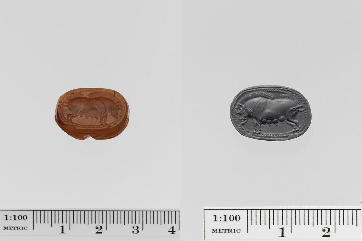 Carnelian scarab, Carnelian, Greek