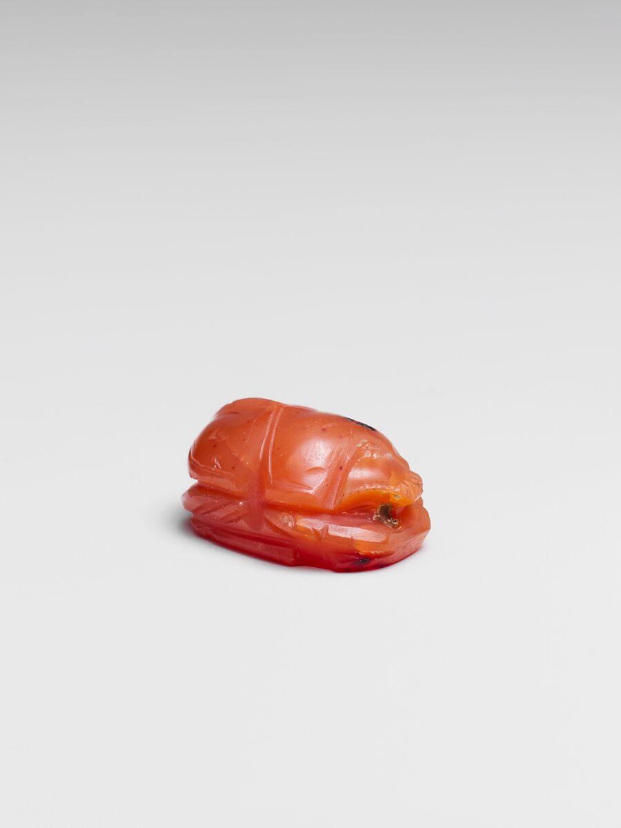 Carnelian scarab, Carnelian, Greek