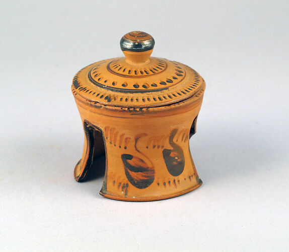 Pyxis with lid, miniature