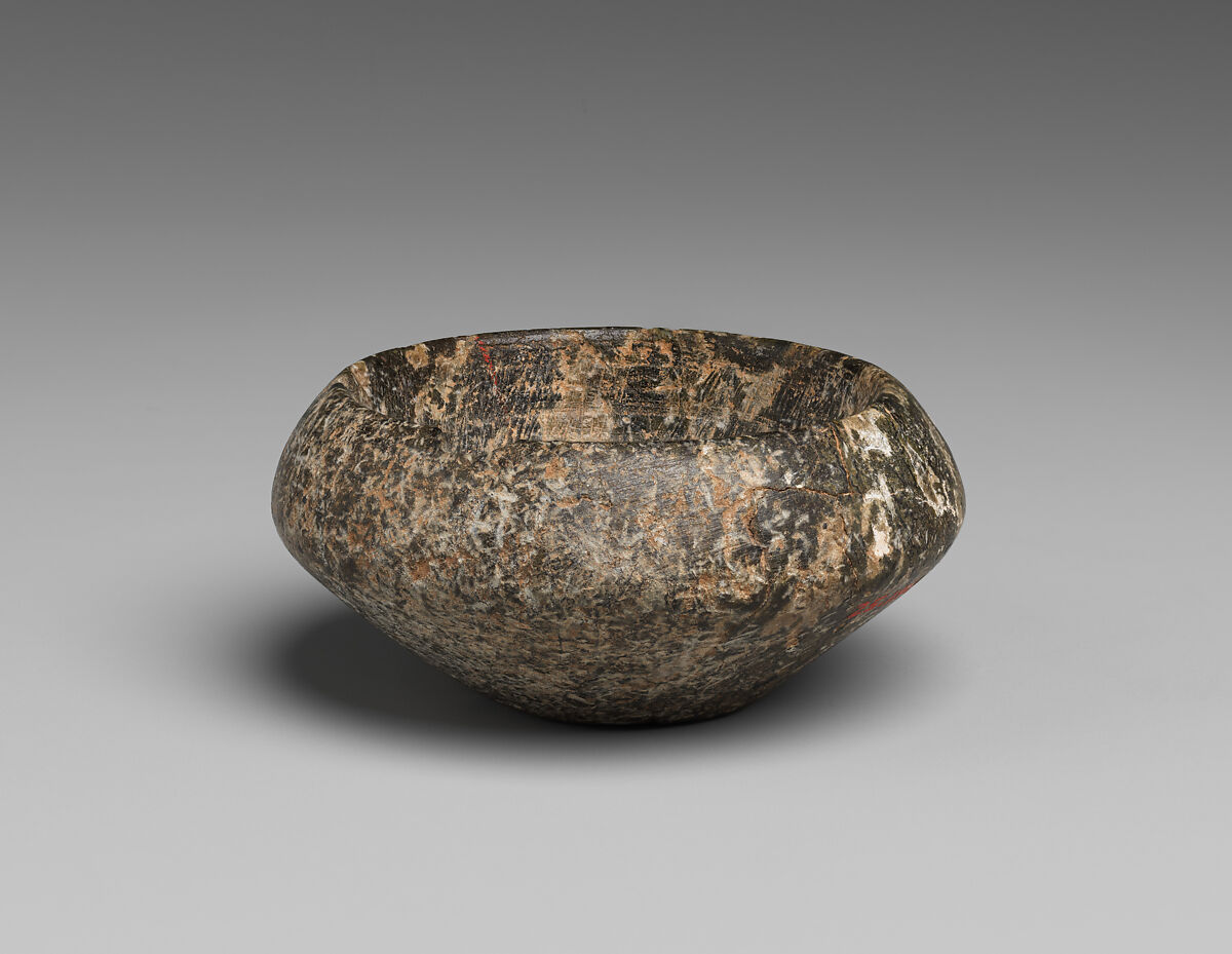 Diorite carinated bowl, Diorite, Minoan