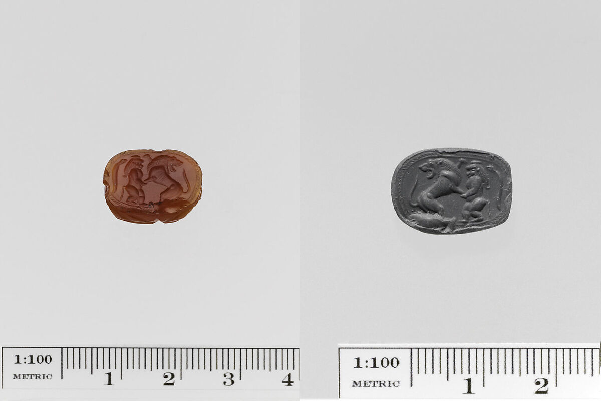 Carnelian scarab, Carnelian, Greek, Sardinian
