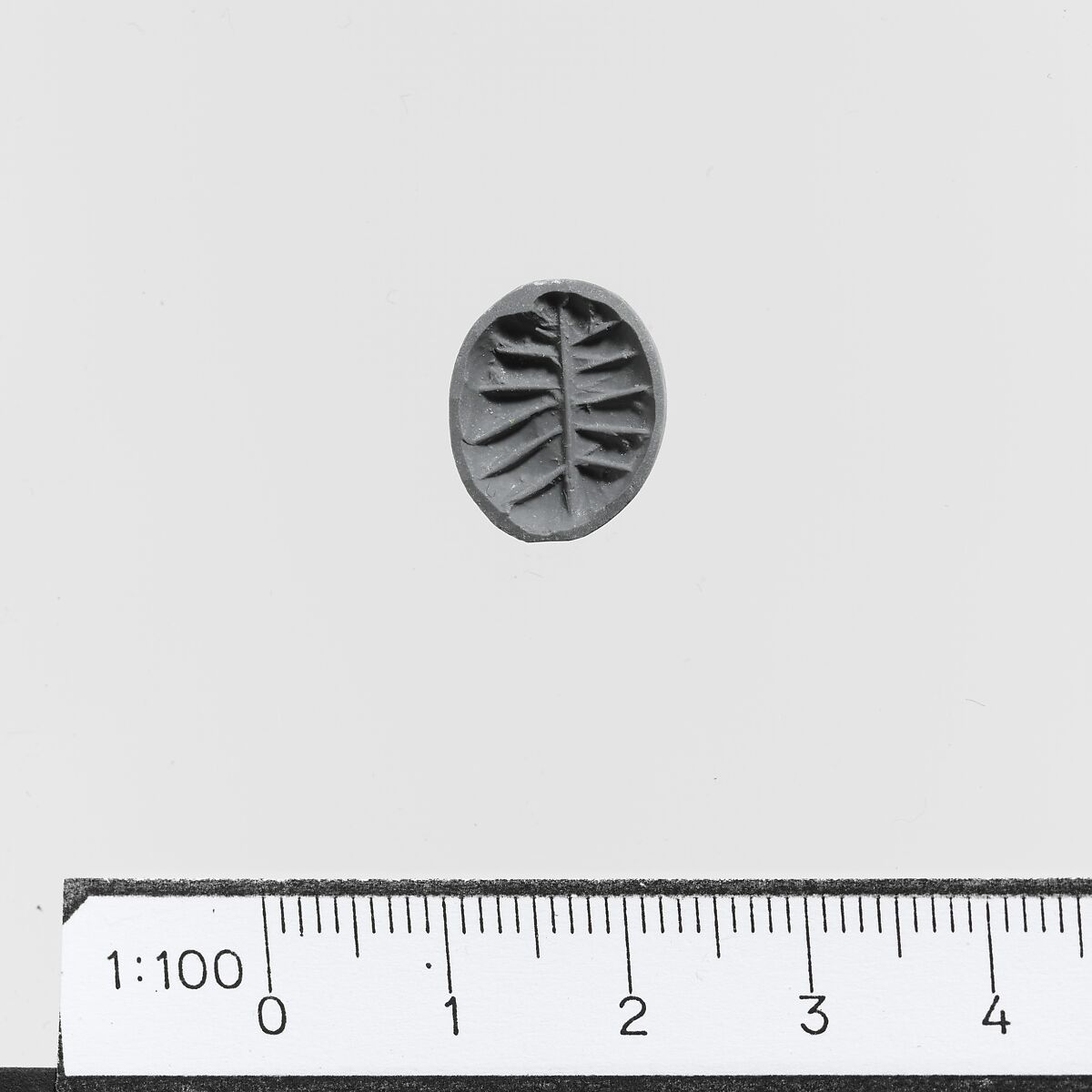 Seal stamp, Steatite, Minoan