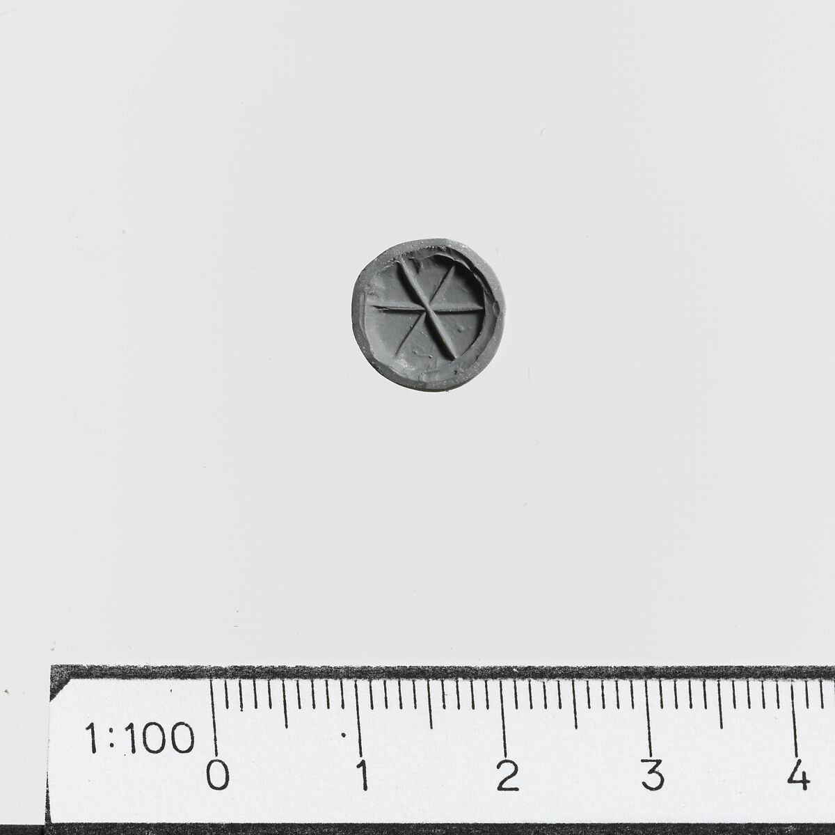 Seal stamp, Steatite, Minoan