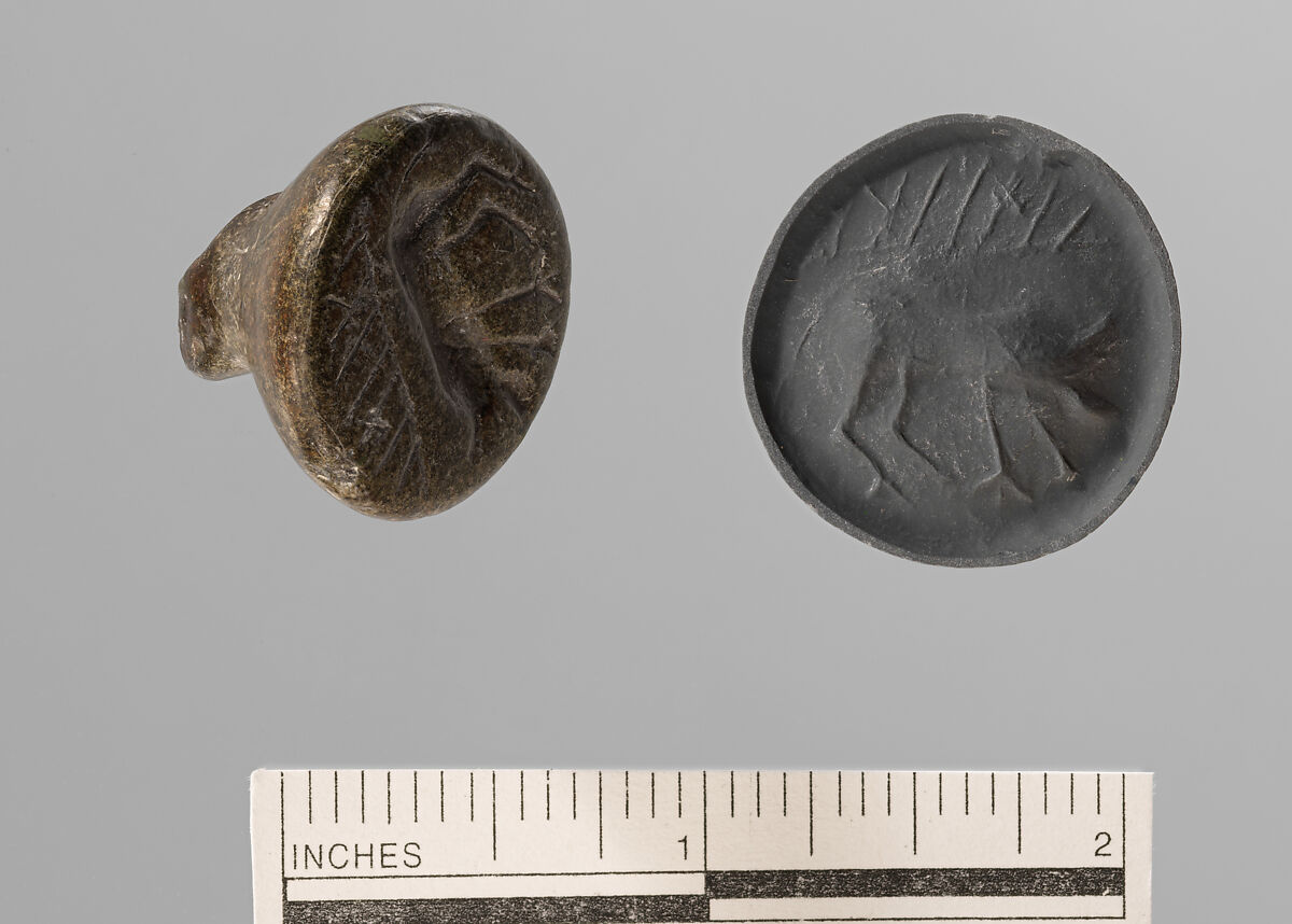 Steatite Conoid, Steatite, Minoan