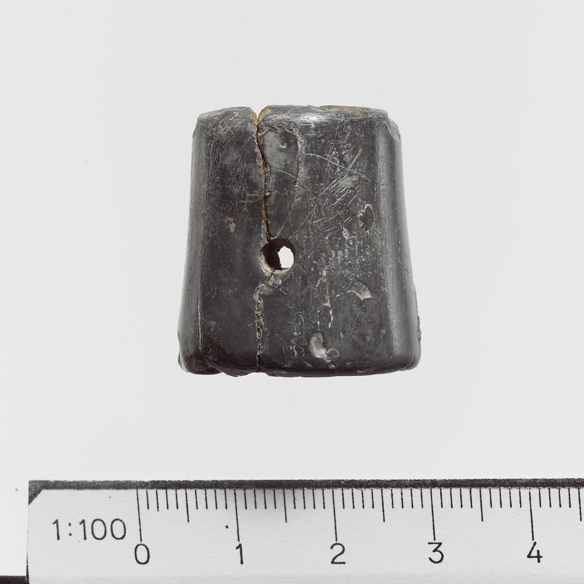 Ivory truncated conoid seal, Ivory, Minoan