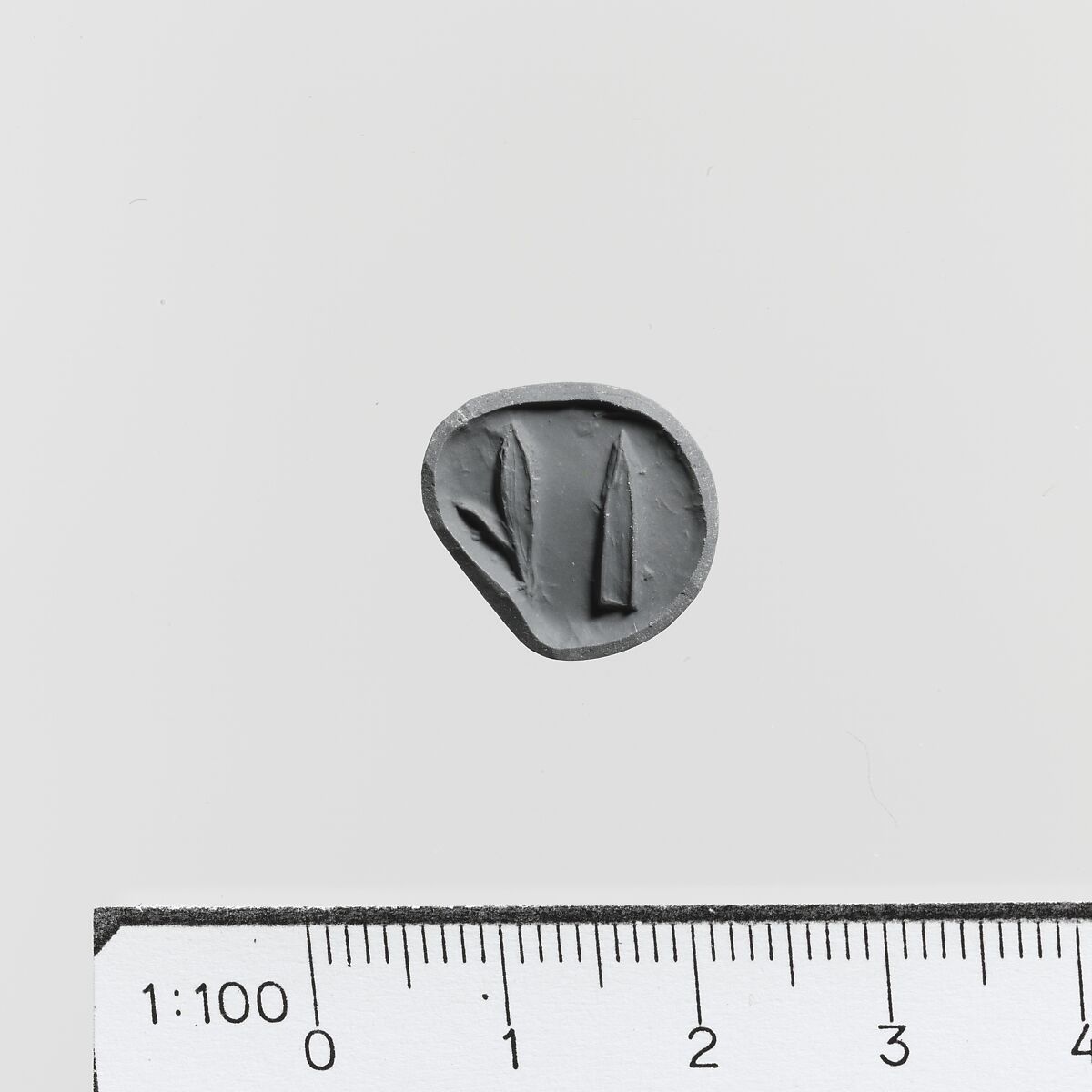 Seal Stamp, Steatite, Minoan