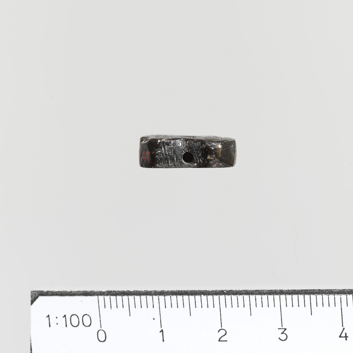 Steatite seal in the form of a double-axe, Steatite, Minoan