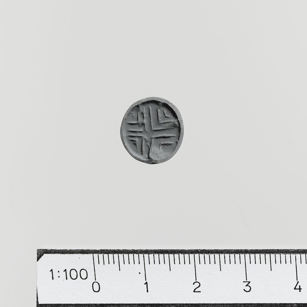 Steatite cylindrical seal, Steatite, Minoan